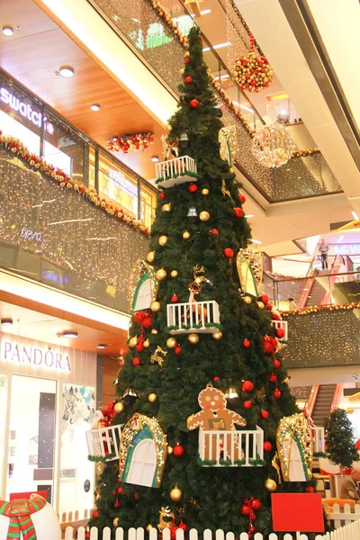 Antalya Türkei Dezember 2019 Innenausbau Einkaufszentrum Neuen Jahr — Stockfoto
