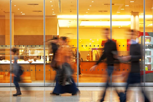 Intentional Blurred Image People Shopping Center — Stock Photo, Image