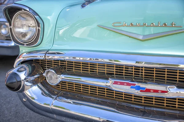 Dornbirn Austria June 2012 Front Detail Chevrolet Vintage Car — Stock Photo, Image