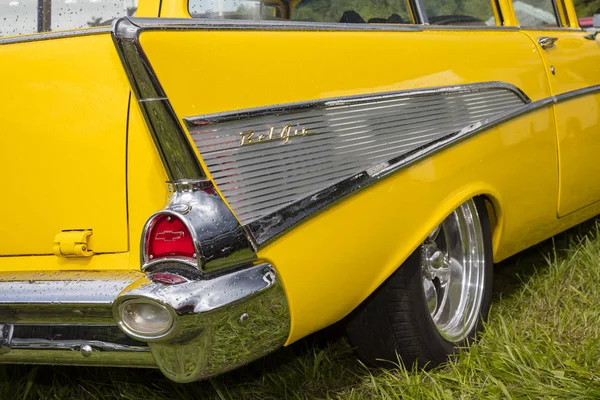 American Vintage Car Rear View — Stock Photo, Image