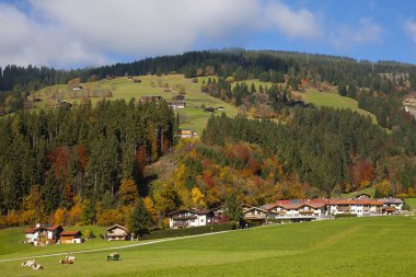 Alp Köyü, Europan Alpleri'ndeki Manzara