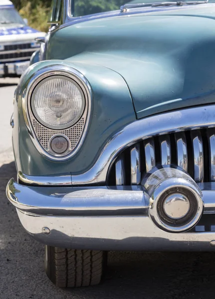 Amerikaanse oldtimers, vooraanzicht — Stockfoto