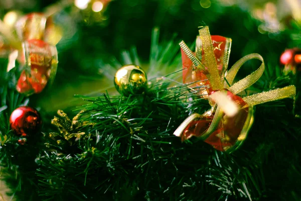 Grinalda Natal Fecha Fotografia Decoração Natal — Fotografia de Stock