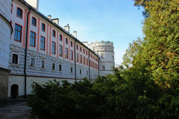 Krasiczyn Polonia Ottobre 2013 Castello Krasiczyn Bellissimo Palazzo Rinascimentale Polonia — Foto Stock