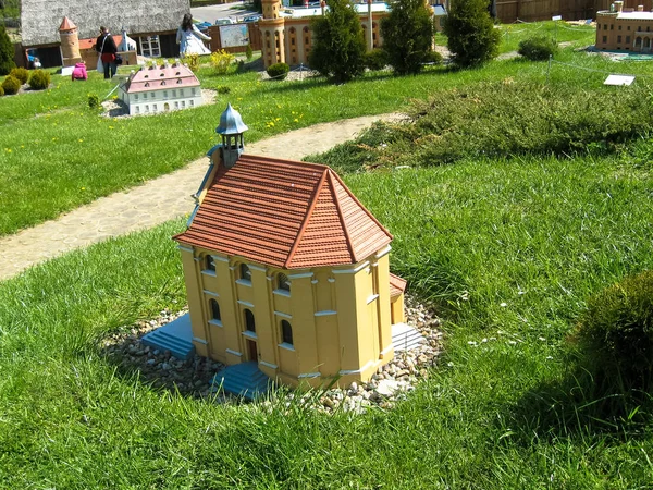 Strysza Buda Mirachowo Polsko Května 2014 Kaszubski Park Miniatur Zmenšený — Stock fotografie