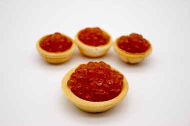 Lüks kırmızı havyar arka plan. Gıda Fotoğraf kavramı.