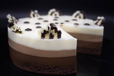 Harika çikolatalı kek. Choco birkaç çeşit pasta