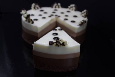Harika çikolatalı kek. Choco birkaç çeşit pasta