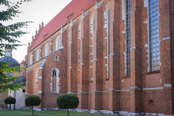 Außenansicht Der Fronleichnamsbasilika Krakau Polen — Stockfoto