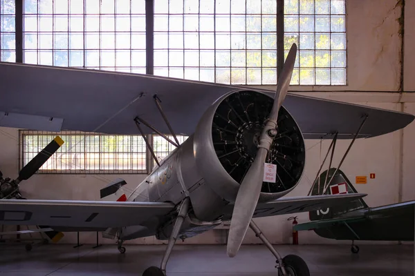 Krakau Polen Juli 2016 Flugzeuge Militär Und Verkehrsflugzeugmuseum Krakau — Stockfoto