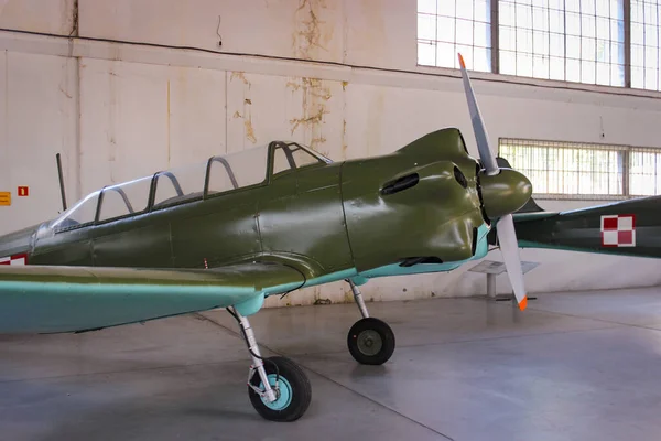 Krakow Poland July 2016 Planes Museum Military Commercial Aircraft Krakow — Stock Photo, Image