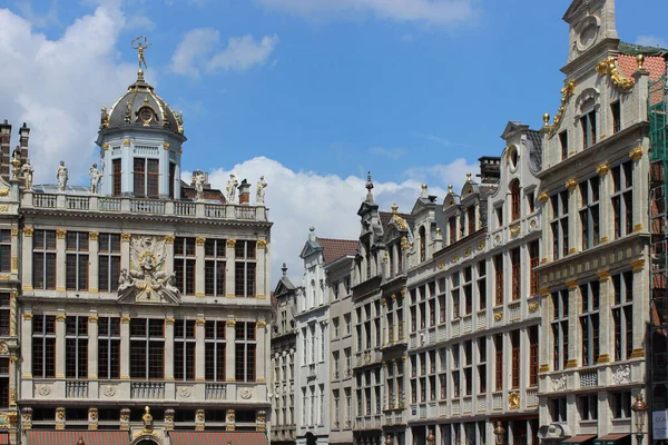 Bryssel Belgien Maj 2018 Utsikt Över Den Antika Gotiska Grand — Stockfoto