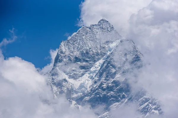 Monte Thamserku no Nepal — Fotografia de Stock