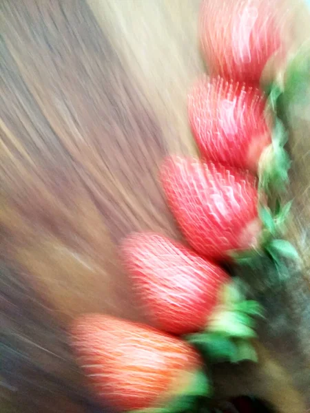 Ζουμερές Ώριμες Φράουλες Για Γλυκά — Φωτογραφία Αρχείου