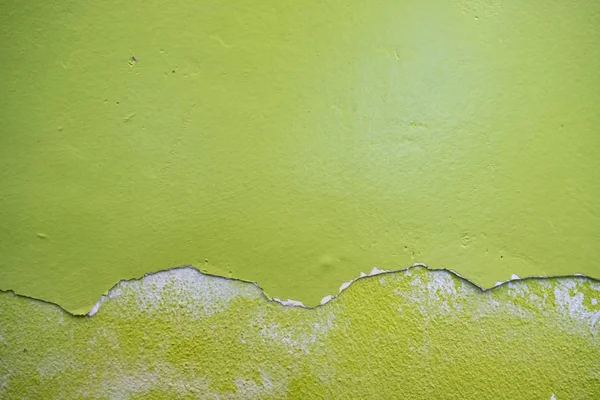 Muro Cemento Bordes Verdes Fondo Texturizado Fondo Cemento Natural — Foto de Stock