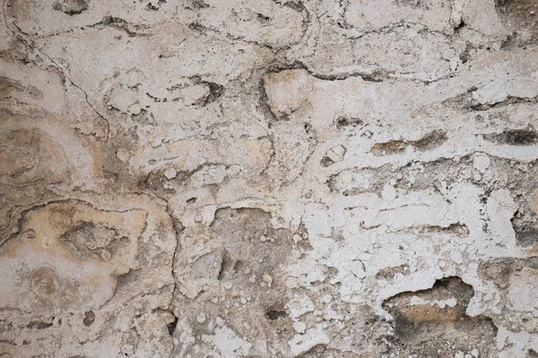 La vieja pared rota y ladrillo . — Foto de Stock