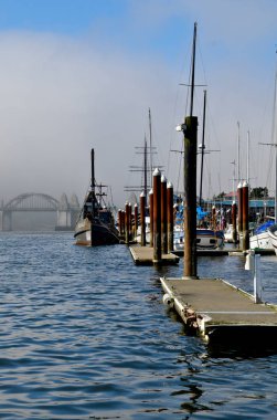 Marina şehir veya eski şehir Floransa Oregon.