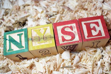 Tahta bloklar kullanarak Dns metin