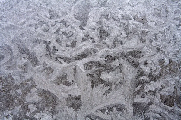 Ayaz desen doku. Kış soğuk desenleri camına