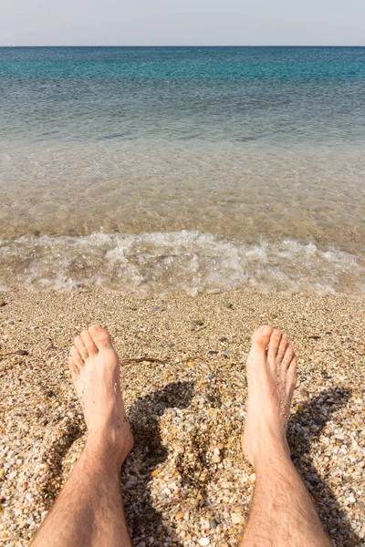 İlk Akdeniz kıyı şeridinde istirahat