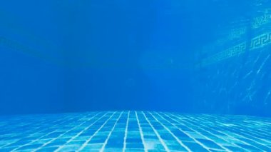 Havuzun alt kısmında ki batık ve statik görünüm