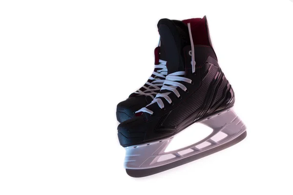 Nahaufnahme Eines Paares Neuer Eishockey Schlittschuhe — Stockfoto