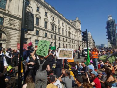 Londra'da emisyonlara karşı iklim isyanı