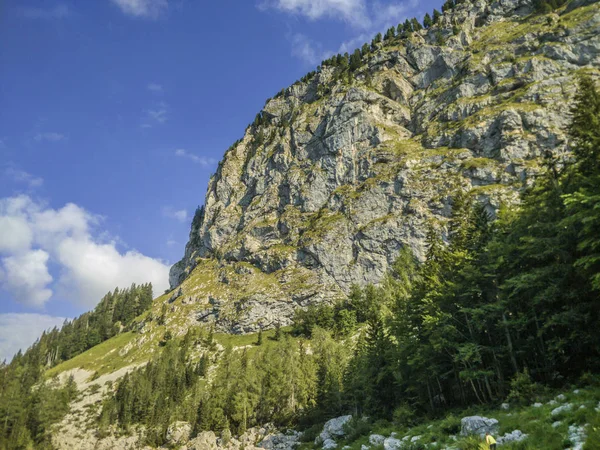 Obraz Krajina Hor Triglavském Národním Parku Slovinsku — Stock fotografie