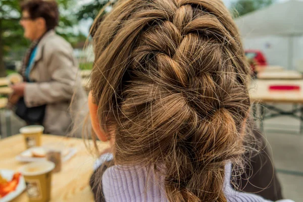 Meninas cabelo — Fotografia de Stock