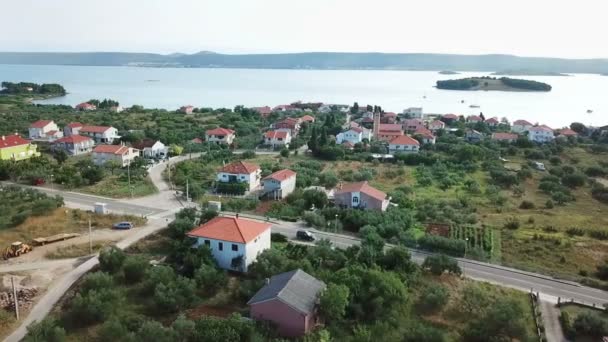 Pulau Pasman di Kroasia — Stok Video
