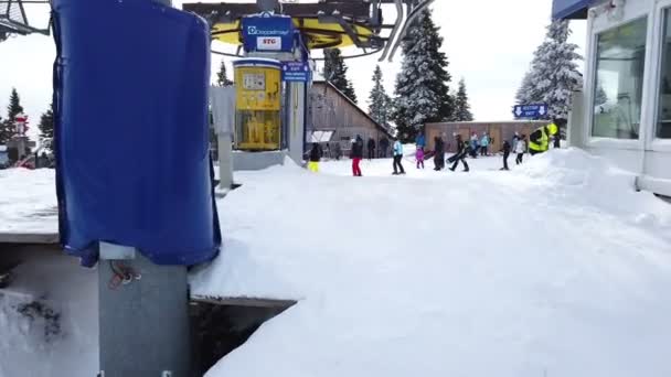 Ski resort — Stock Video