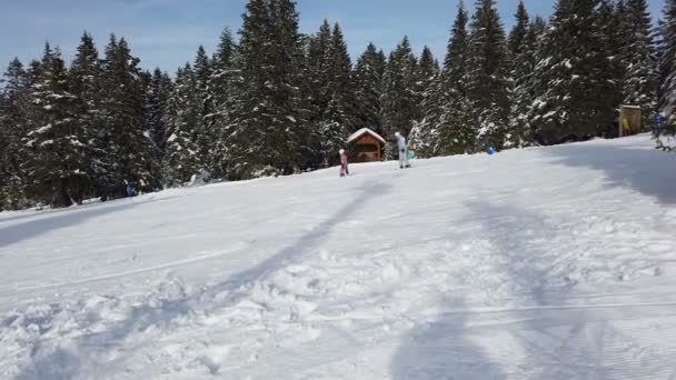 Estación de esquí — Vídeos de Stock
