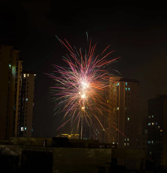 Fireworks Salute — Stock Photo, Image