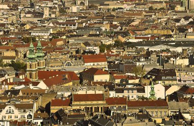Budapeşte şehir panoraması, Macaristan 'ın başkenti