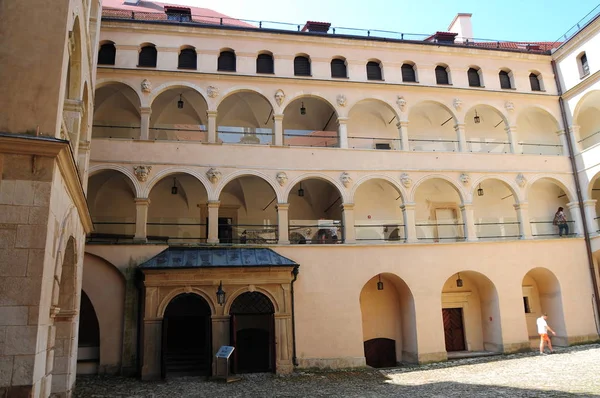 Historische Burg Pieskowa Skala Der Nähe Von Krakau Juli 2018 — Stockfoto