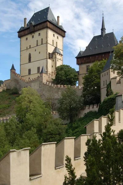 Castelo Karlstejn República Checa — Fotografia de Stock