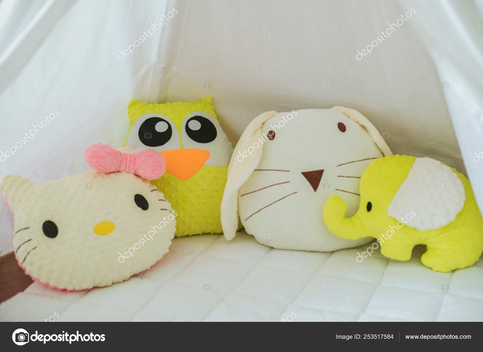 children's pillows animals