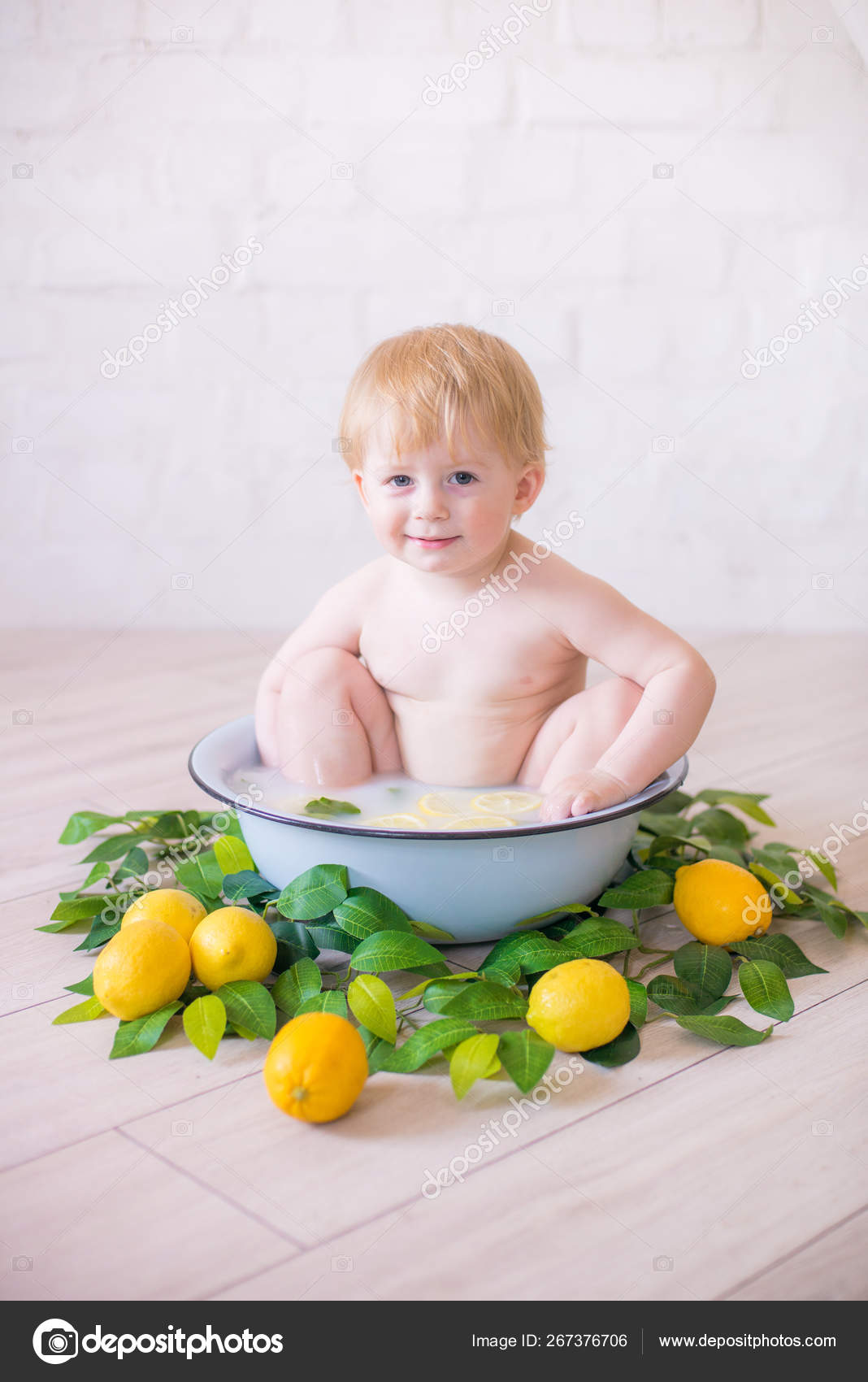 Baby Milk Bath Boy