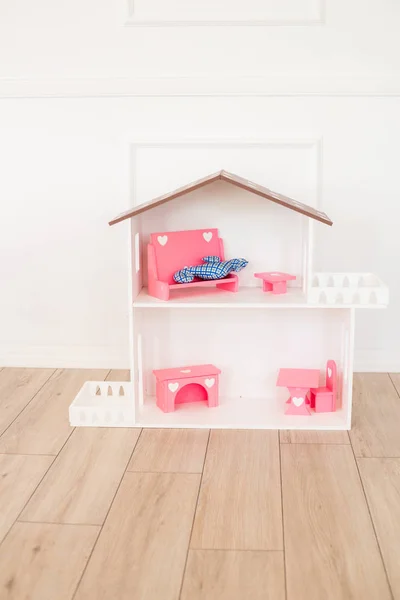 Puppenhäuser Kinderzimmer Kindermöbel Kinderzimmer — Stockfoto