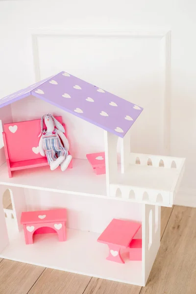 Doll Houses Children Room Furniture Children Interior Children Room — Stock Photo, Image