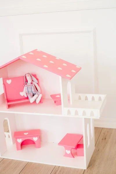 Doll Houses Children Room Furniture Children Interior Children Room — Stock Photo, Image