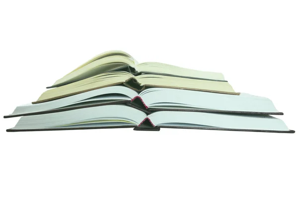 Several open books — Stock Photo, Image