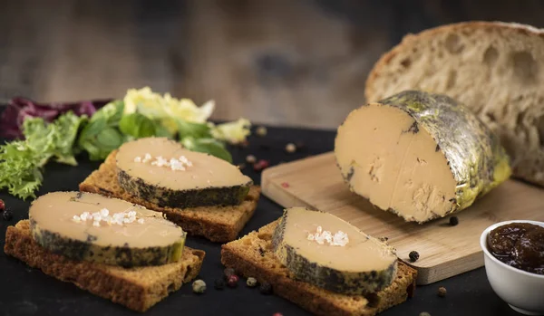 Kaz ciğeri ve zencefilli kek, Bordeaux, Fransa