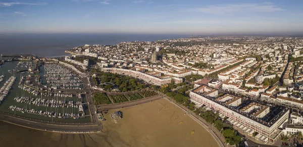 Flygfoto Royan Frankrike Departementet Charente Maritime Aquitaine — Stockfoto