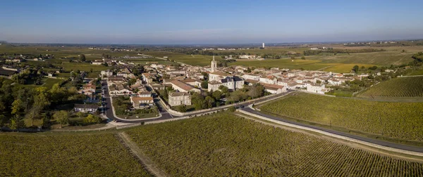 Vila Saint Estephe Situada Longo Rota Vitivinícola Saint Estephe Região — Fotografia de Stock