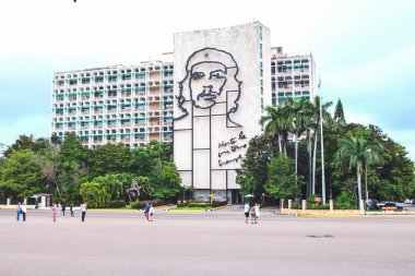 Havana, Küba, Şubat 2020: Havana Devrim Meydanı