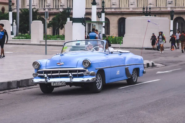 Havana Cuba Februari 2020 Auto Straten Van Havana — Stockfoto