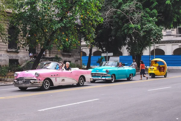 Havana Cuba Februari 2020 Auto Straten Van Havana — Stockfoto