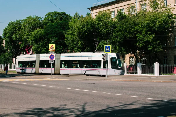 Moskau Russland Juli 2020 Stadtbahn Fährt Die Zoya Und Alexander — Stockfoto