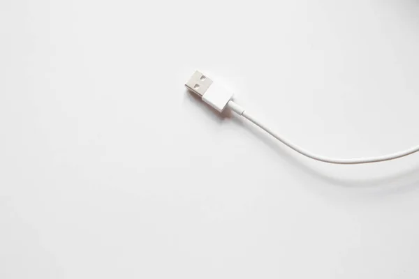 Usb Connector White Background — Stock Photo, Image